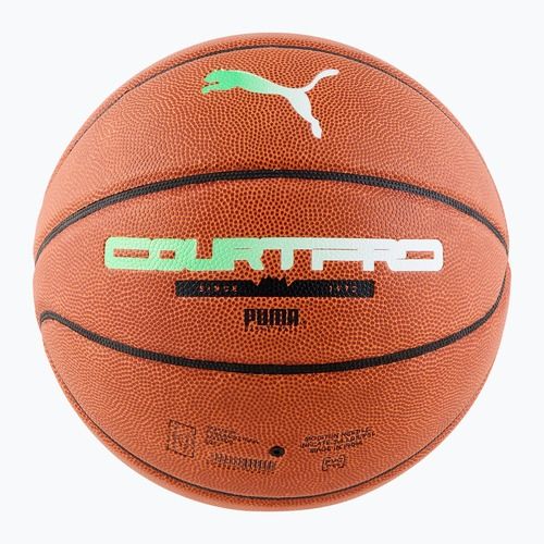 PUMA teamJAWS Court Pro Krepšinio krepšinio odinis rudas/tamsus šešėlis dydis 7