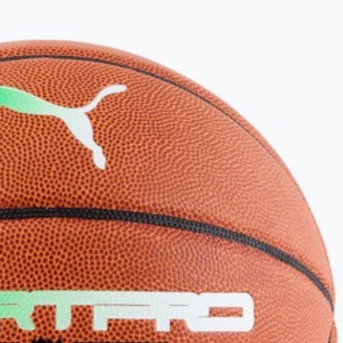 PUMA teamJAWS Court Pro Krepšinio krepšinio odinis rudas/tamsus šešėlis dydis 7