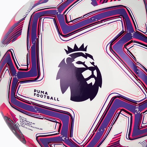 PUMA Orbita Play PL Brilliance futbolo kamuolys puma baltas/daugiaspalvis dydis 3