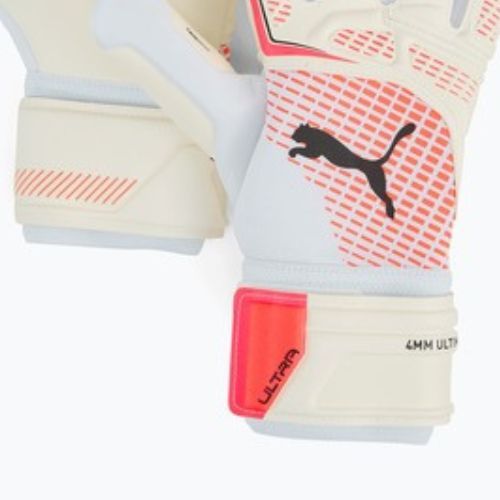 Vartininko pirštinės PUMA Ultra Pro NC puma white/glowing red/puma black