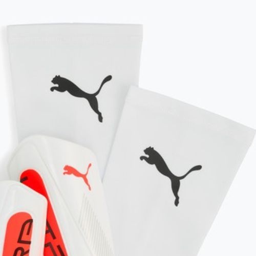 Blauzdų apsaugos PUMA Ultra Light Sleeve puma white/glowing red