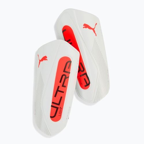 Blauzdų apsaugos PUMA Ultra Light Strap puma white/glowing red