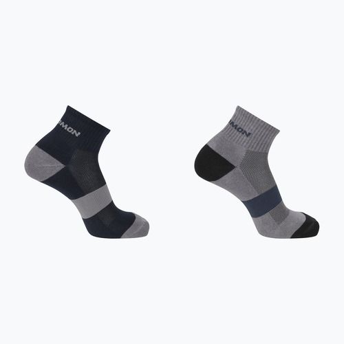 Kojinės Salomon Evasion Ankle 2 poros blue nights/monument