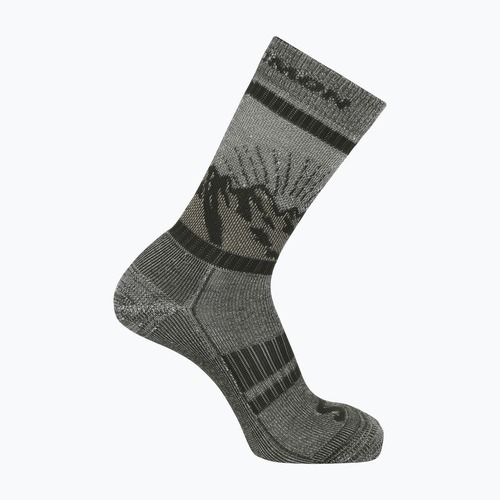 Kojinės Salomon Retro Wool aloe/martini olive