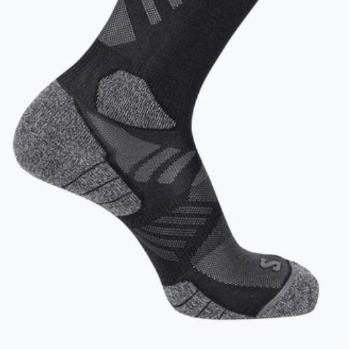 Kojinės Salomon Aero Crew black/castlerock