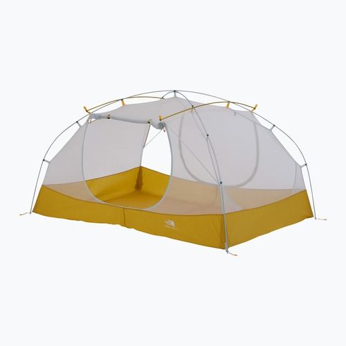 Trivietė žygio palapinė The North Face Trail Lite 3 khaki stone/ arrowwood yellow