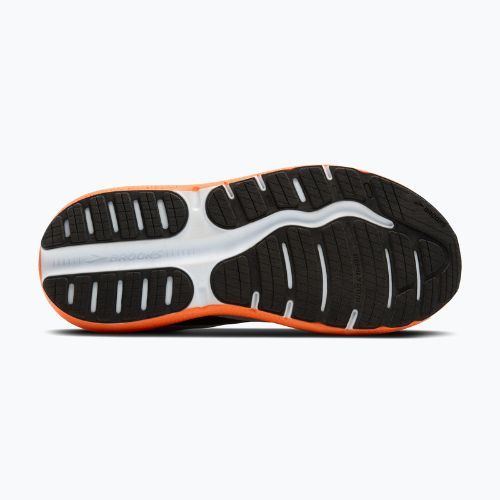 Vyriški bėgimo batai Brooks Ghost Max 2 oyster mushroom/orange /teal