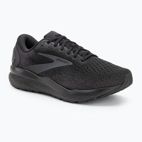Vyriški bėgimo batai Brooks Ghost 16 wide fit black/black/ebony