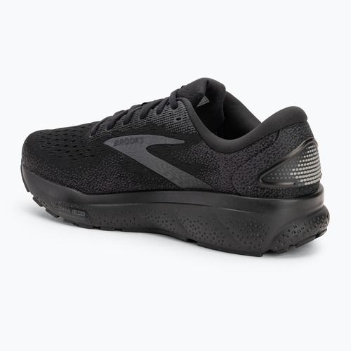 Vyriški bėgimo batai Brooks Ghost 16 wide fit black/black/ebony