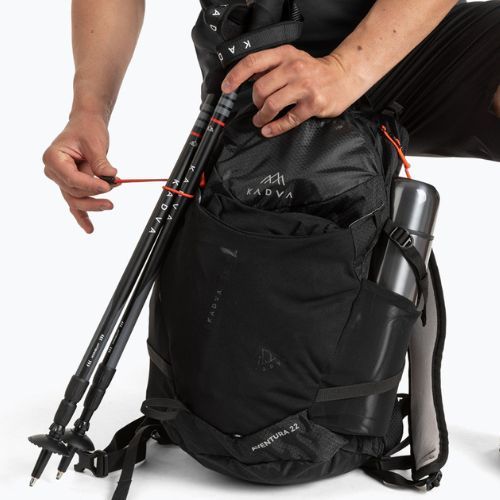 Turistinis kuprinė KADVA Aventura 22 l juoda