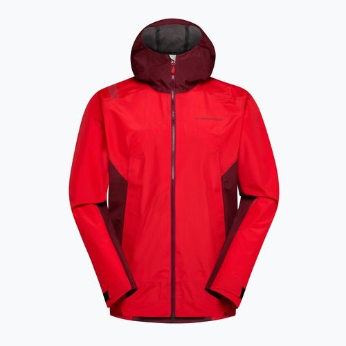 Vyriška lietaus striukė La Sportiva Discover Shell mountain red/redwood