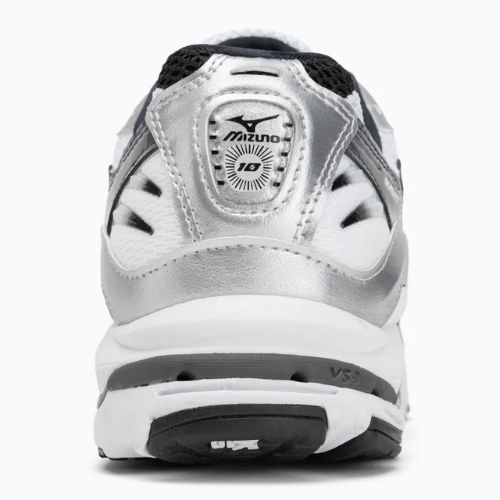 Vyriški batai Mizuno Wave Rider 10 white/silver/black