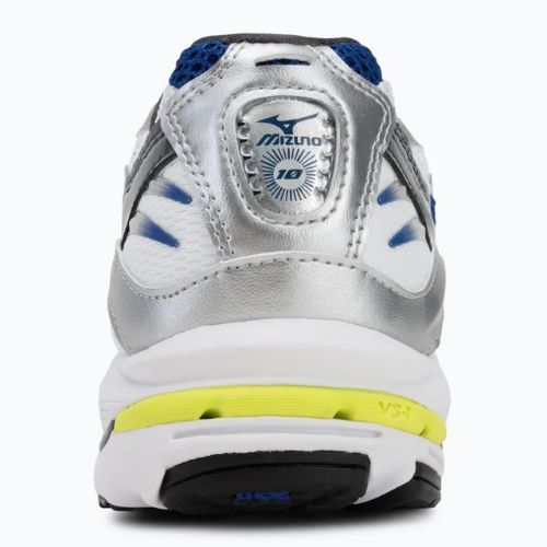 Vyriški batai Mizuno Wave Rider 10 white/silver/surf the web