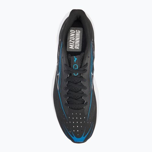 Vyriški bėgimo batai Mizuno Wave Skyrise 6 black/white/blue pace