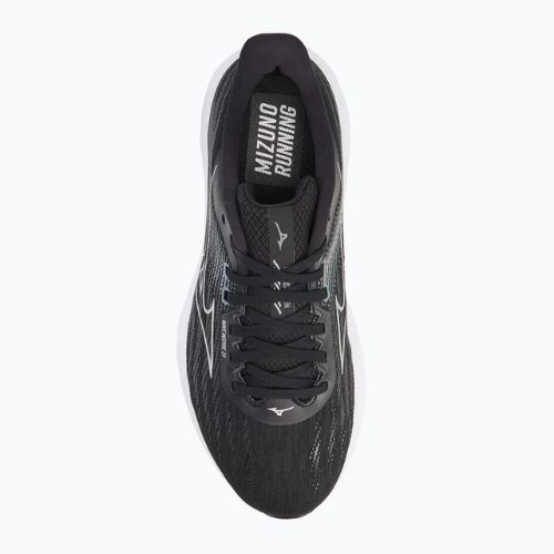 Vyriški bėgimo batai Mizuno Wave Inspire 21 2E black/silver/metallic gray
