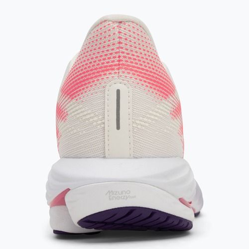 Moteriški bėgimo batai Mizuno Wave Rider 28 snow white/camellia rose/vintage indigo
