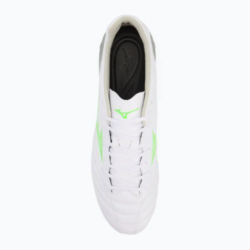 Vyriški futbolo bateliai Mizuno Monarcida Neo III Pro Md white/neon green