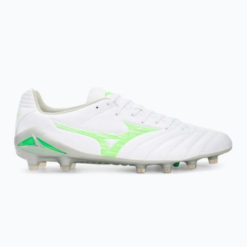 Vyriški futbolo bateliai Mizuno Monarcida Neo III Pro Md white/neon green