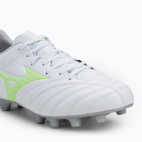 Vyriški futbolo bateliai Mizuno Monarcida Neo III Select Md white/neon green