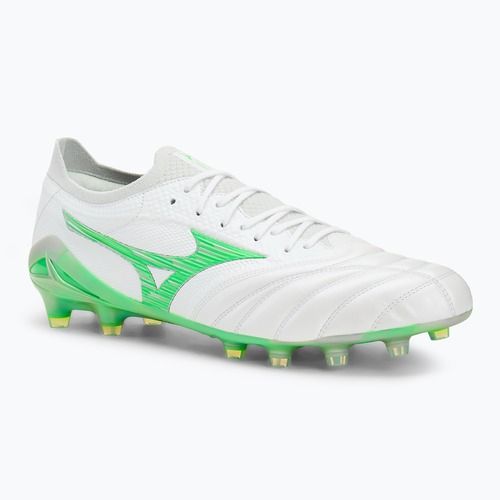 Futbolo batai Mizuno Morelia Neo IV β Japan Fg white/neon green/cool gray 3c