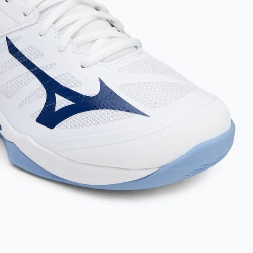 Tinklinio bateliai Mizuno Wave Dimension white/bellwether blue/bel air blue