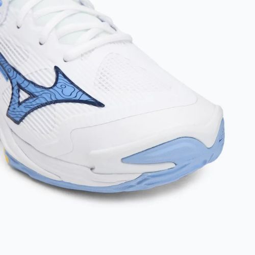 Tinklinio bateliai Mizuno Wave Momentum 3 white/bellwether blue/bel air blue