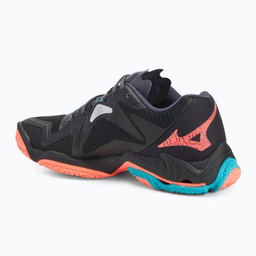 Tinklinio bateliai Mizuno Wave Lightning Z8 black/neon flame/peacock blue