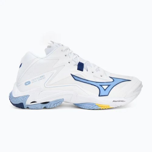 Tinklinio bateliai Mizuno Wave Lightning Z8 Mid white/bellwether blue/bel air blue