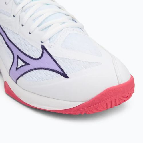 Tinklinio bateliai Mizuno Thunder Blade Z white/violet indigo/camellia rose
