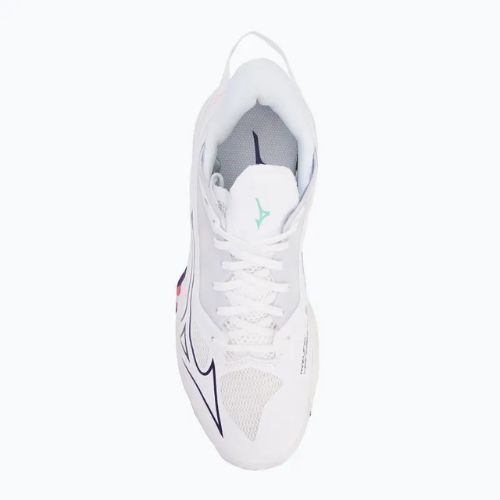 Batai Mizuno Wave Mirage 5 white/violet indigo/camellia rose
