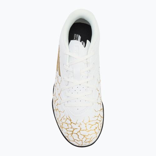 Vaikiški futbolo batai SKECHERS Skx_1.5 Youth Jr TF white/gold