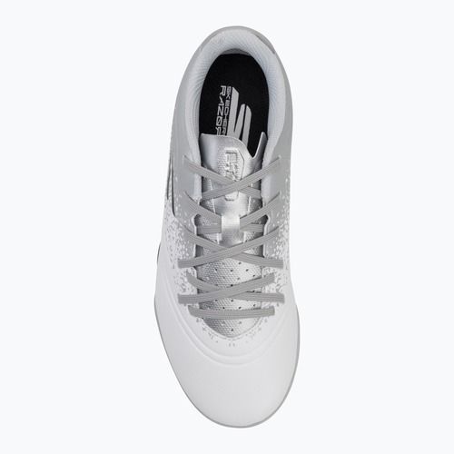 Vaikiški futbolo batai SKECHERS Razor 1.5 Youth Jr TF white/silver