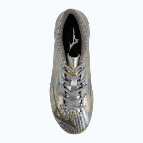 Vaikiški futbolo batai Mizuno α II Select Jr Md galaxy silver/8605 c/gold