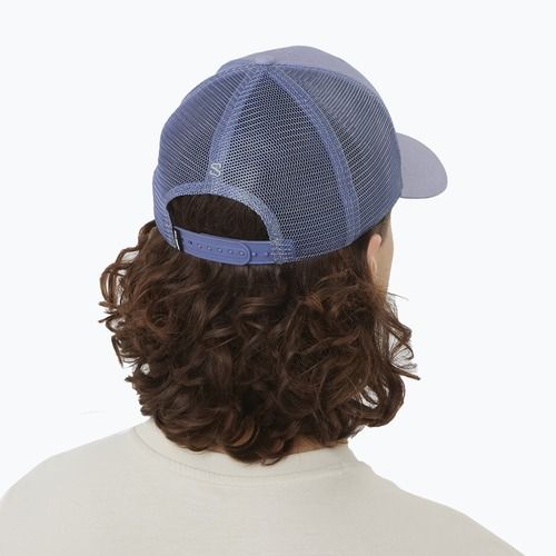 Kepuraitė su snapeliu Salomon Trucker blue granite