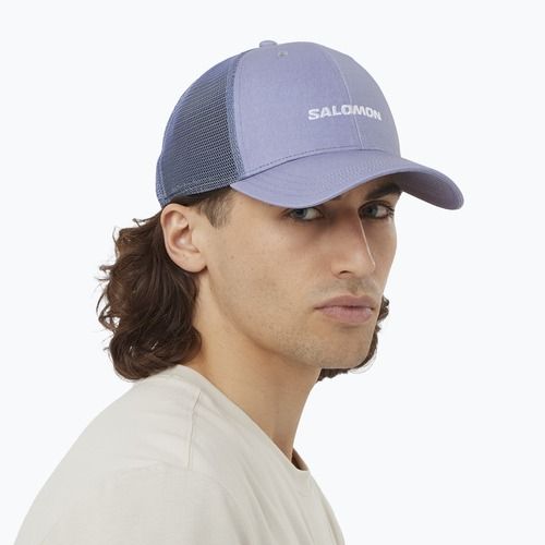 Kepuraitė su snapeliu Salomon Trucker blue granite