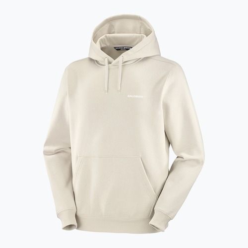 Vyriškas džemperis Salomon Logo Hoodie rainy day