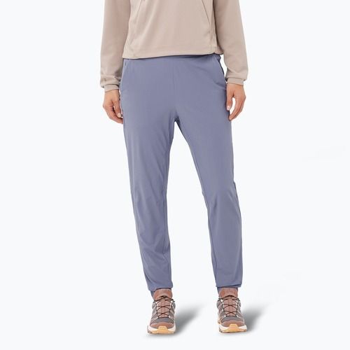 Moteriškos trekingo kelnės Salomon Wayfarer Ease blue granite