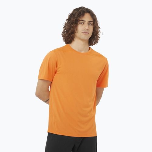 Vyriški marškinėliai Salomon Outline Tee turmeric