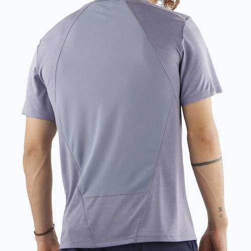 Vyriški marškinėliai Salomon Outline Tee blue granite