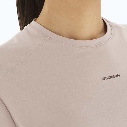 Moteriški marškinėliai Salomon Trackline Tee SS etherea