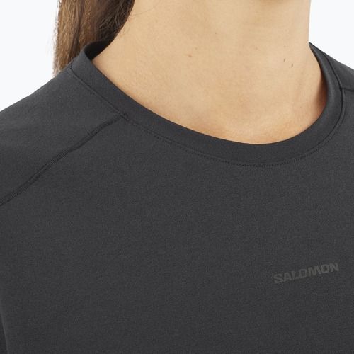 Moteriška Salomon Trackline Tee SS deep black