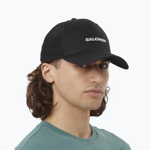 Kepuraitė su snapeliu Salomon Trucker deep black