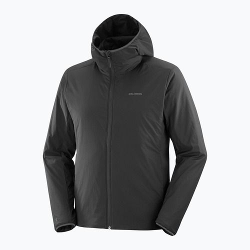 Vyriška pašiltinta striukė Salomon Mountain Flex deep black