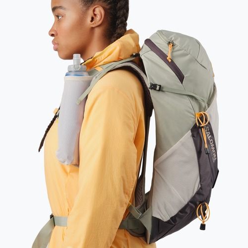 Moteriška turistinė kuprinė Salomon Aerotrek 18 l S-M seagrass/silver cloud/nine iron