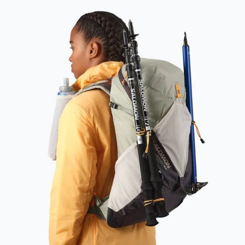 Moteriška turistinė kuprinė Salomon Aerotrek 18 l M-L seagrass/silver cloud/nine iron
