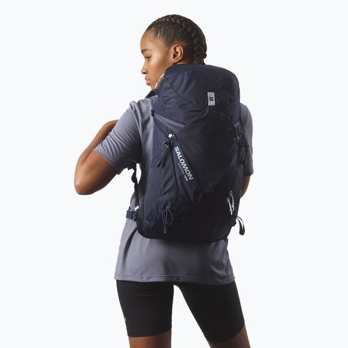 Moteriška turistinė kuprinė Salomon Aerotrek 18 l M-L maritime blue/mood indigo/ballad blue