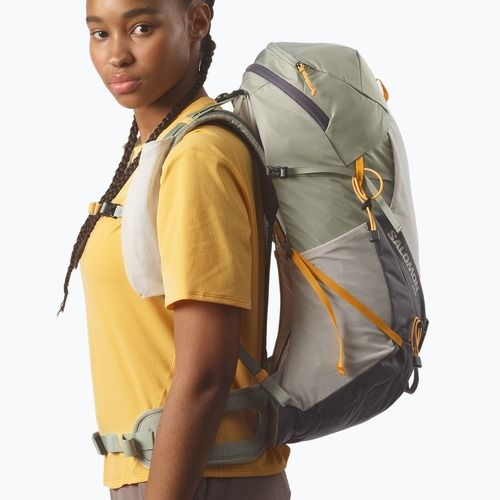 Moteriška turistinė kuprinė Salomon Aerotrek 28 l S-M seagrass/silver cloud/nine iron