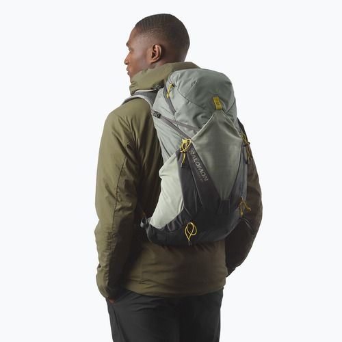 Vyriška turistinė kuprinė Salomon Aerotrek 20 l M-L sedona sage/seagrass/nine iron
