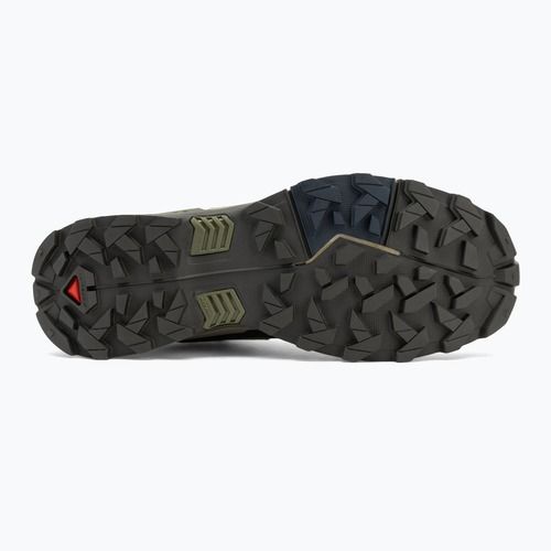 Vyriški žygio batai Salomon X Ultra 5 MID GTX peat / gray green / blue nights