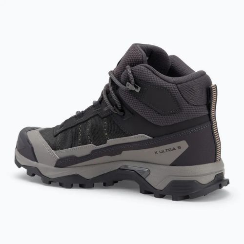 Moteriški žygio batai Salomon X Ultra 5 MID GTX nine iron / gull / soft clay